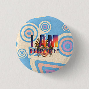 TEE I Am Bingeworthy 1 Inch Round Button