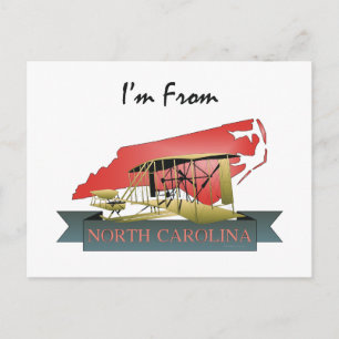 TEE I'm From North Carolina Postcard