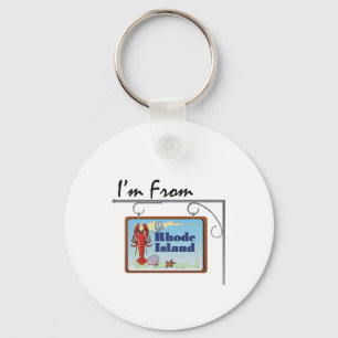 TEE I'm From Rhode Island Keychain