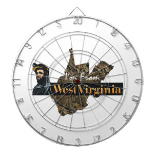 TEE I'm From West Virginia Dartboard