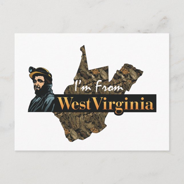 TEE I'm From West Virginia Postcard (Front)