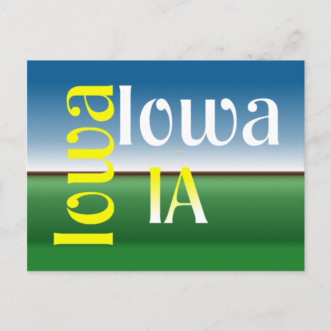 TEE Iowa Postcard (Front)