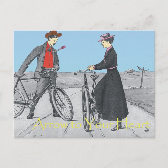 TEE Love Arrow Postcard (Front)