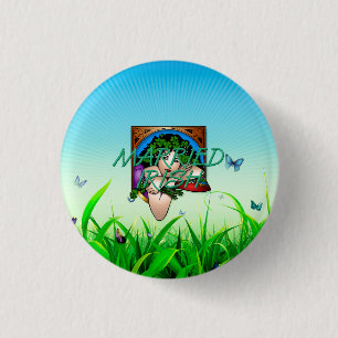 TEE Married Irish 1 Inch Round Button
