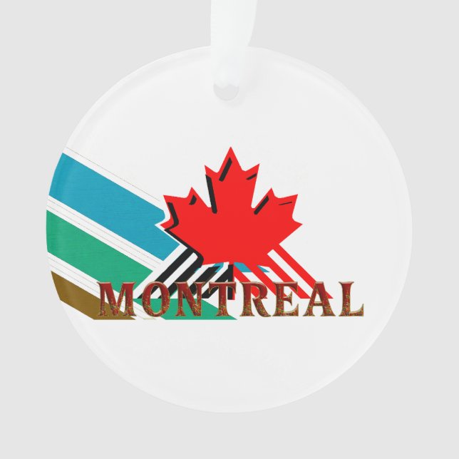 TEE Montreal Ornament (Front)