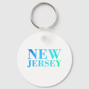 TEE New Jersey Keychain
