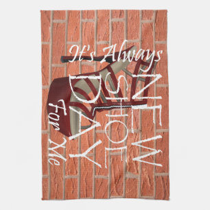 TEE New Shoe Day Kitchen Towel