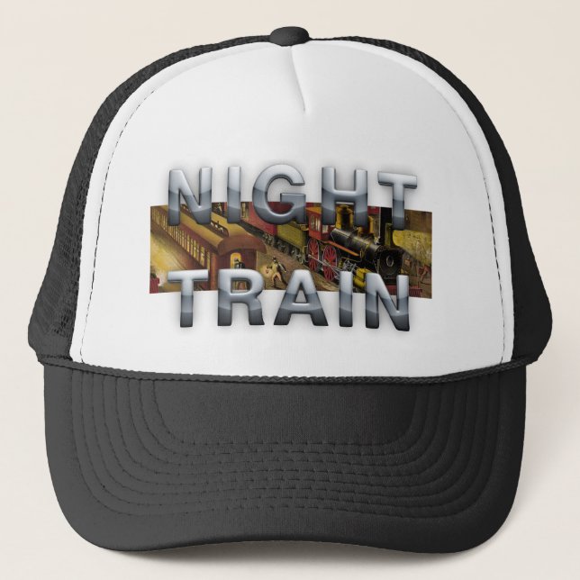 TEE Night Train Trucker Hat (Front)