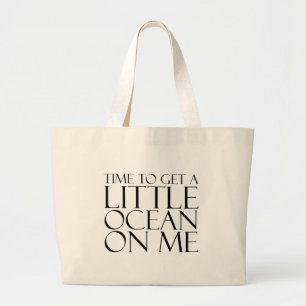 TEE Ocean On Me Large Tote Bag