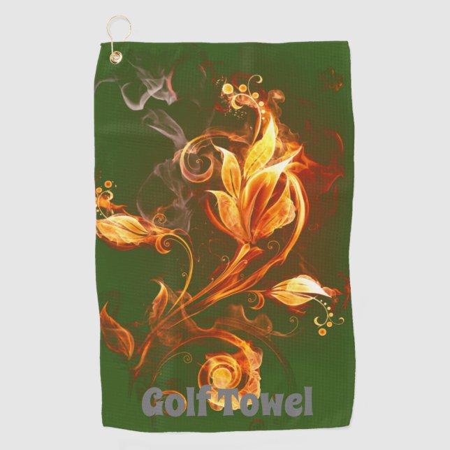 Tee Off in Luxury with Personalized Golf Towels (Front)