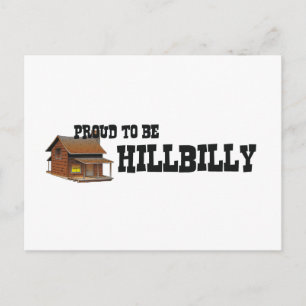 TEE Proud to be Hillbilly Postcard