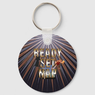 TEE Ready Set Nap Keychain