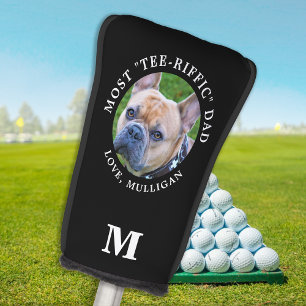 Tee-Riffic DOG DAD Personalized Pet Photo Birthday Golf Head Cover