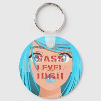 TEE Sass Level High Keychain