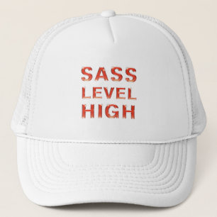 TEE Sass Level High Trucker Hat