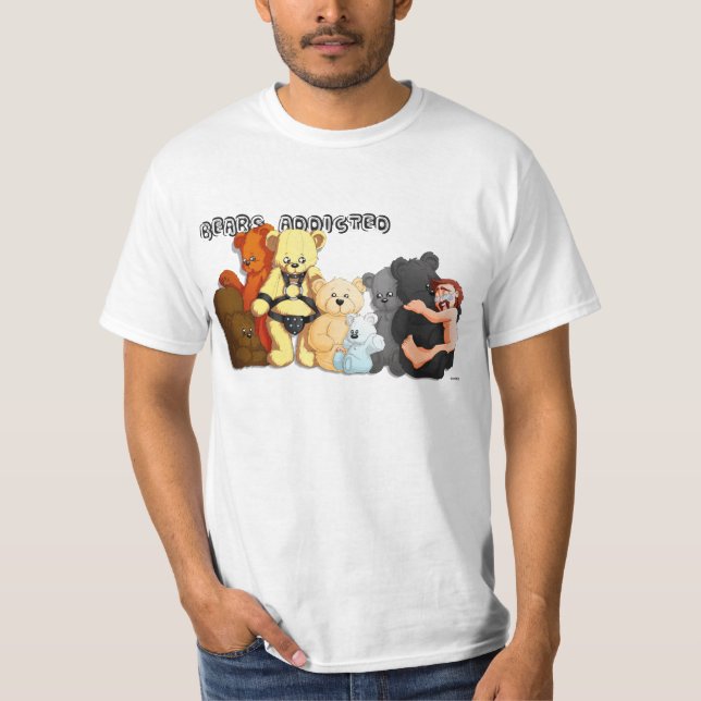 Tee-shirt BEARS ADDICTED T-Shirt (Front)