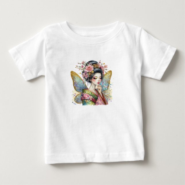 tee shirt geisha  (Front)
