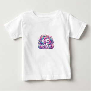 tee shirt tout petit licorne