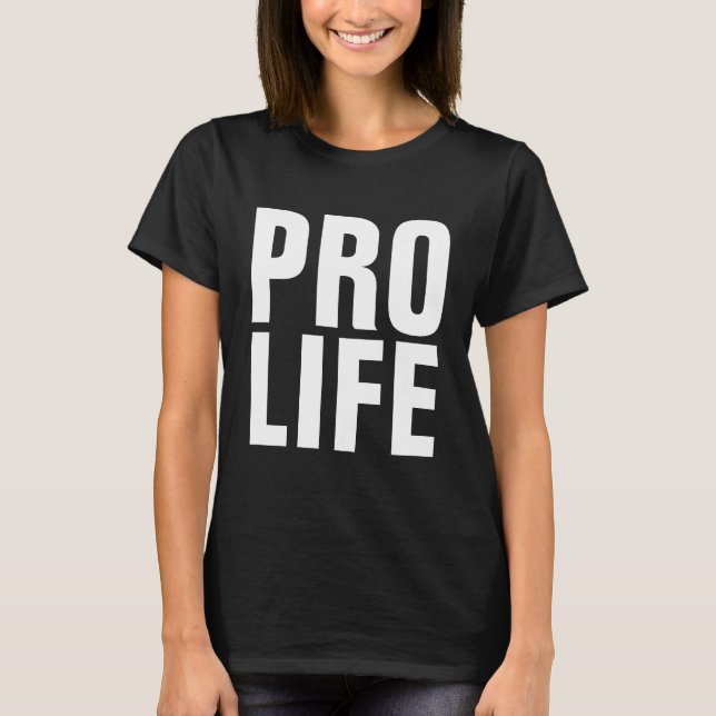 TEE - SHIRTS ANTI-AVORTEMENT T-SHIRTS (Devant)