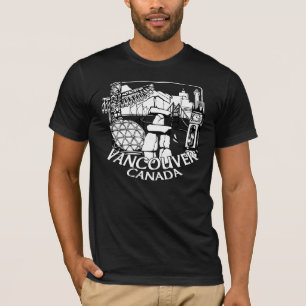Tee - shirts de point de repère de T-shirt de