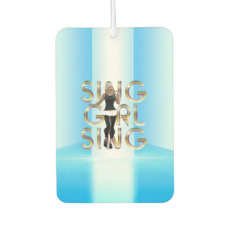 TEE Sing Girl Sing Air Freshener