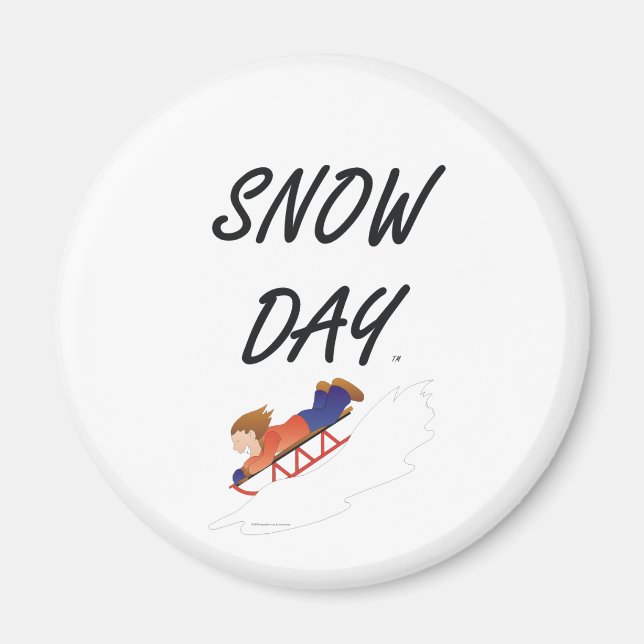 TEE Snow Day Magnet (Front)