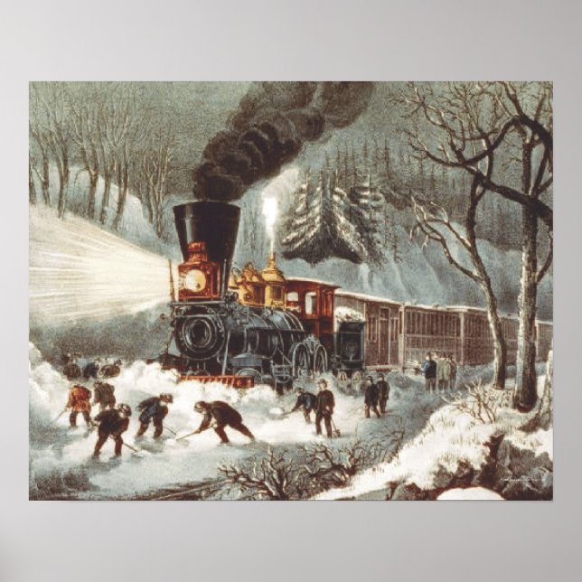 TEE Snow Train Poster (Front)