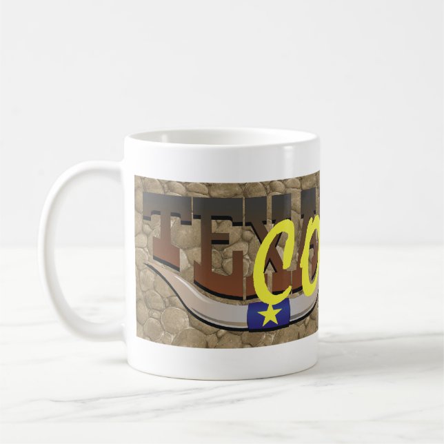 TEE Texas Cowgirl Coffee Mug (Left)