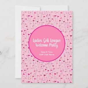 Tee Time Celebration – League Party Invite