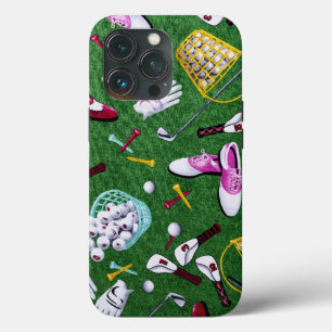 Tee Time Girly Golf   iPhone 13 Pro Case