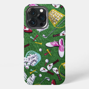 Tee Time Girly Golf iPhone 13 Pro Case