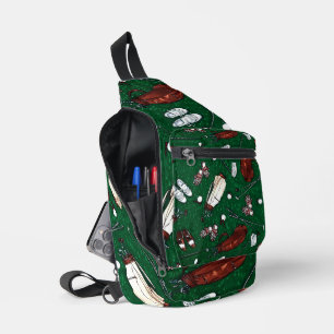 Tee Time Golf Sling Bag