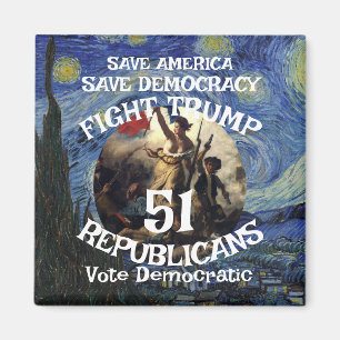TEE TRUMPS NRC EPA TRUMP T SHIRT REPUBLICAN PARTY MAGNET