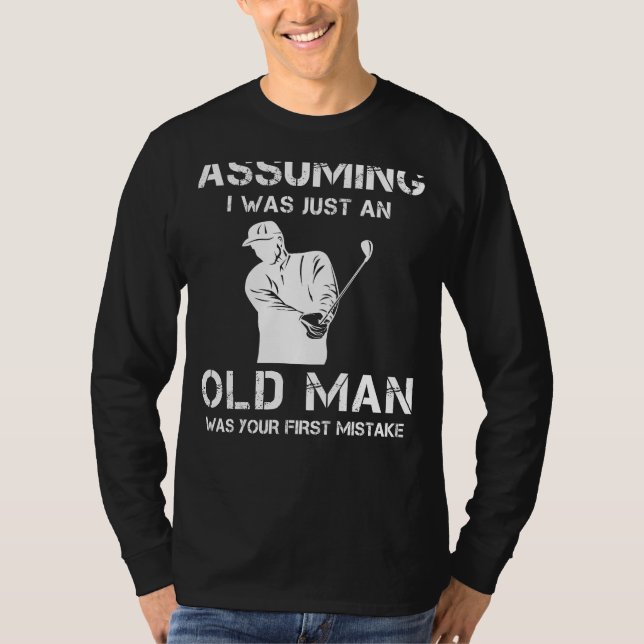 Tee Up Laughs with our Golfing Tee: Mastering the  (Front)