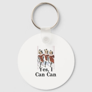 TEE Yes I Can Can Keychain