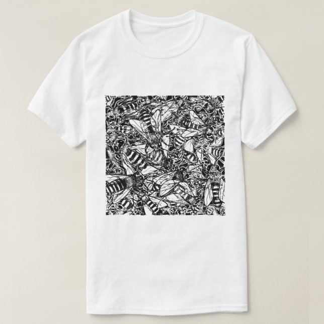 Teeming Beeing T-Shirt (Design Front)