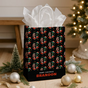 Teen 6 7 Meme Christmas Kids Name Medium Gift Bag