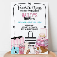 Teen Girl Birthday Invitation: VSCO Theme, Any Age