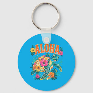 Teen Girl Hawaiian T Shirts Women Aloha Hawaii Sea Keychain