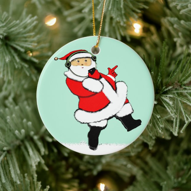 Teen Music Ceramic Ornament (Tree)