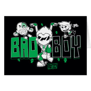 Teen Titans Go! "Bad Boy" Robin, Cyborg, & BB