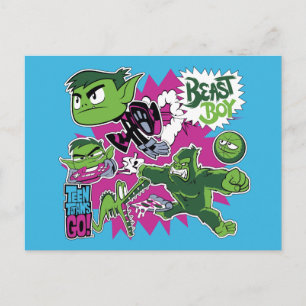 Teen Titans Go! Beast Boy Shapeshifts Postcard