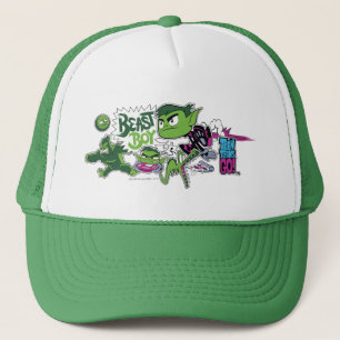 Teen Titans Go!   Beast Boy Shapeshifts Trucker Hat