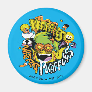 Teen Titans Go!   Beast Boy Waffles Magnet