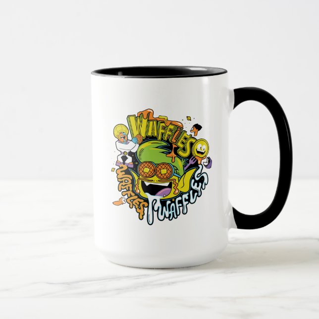 Teen Titans Go! | Beast Boy Waffles Mug (Right)
