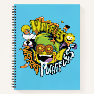 Teen Titans Go! Beast Boy Waffles Notebook