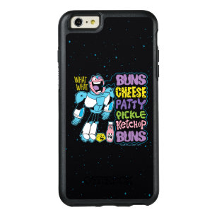 Teen Titans Go!   Cyborg Burger Rap OtterBox iPhone 6/6s Plus Case