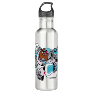 Teen Titans Go!   Cyborg's Arsenal Graphic 710 Ml Water Bottle