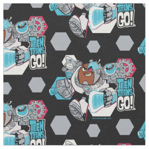 Teen Titans Go!   Cyborg's Arsenal Graphic Fabric