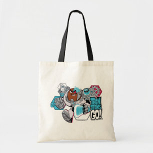Teen Titans Go! Cyborg's Arsenal Graphic Tote Bag